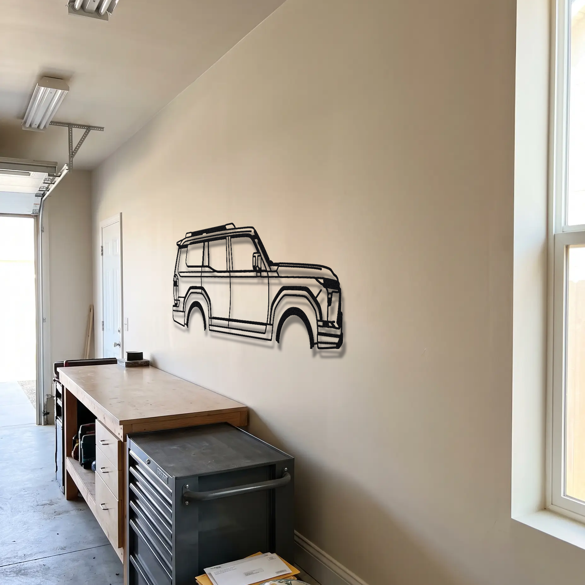 2024- Lexus GX 550 Overtrail J250 metal wall art room scene
