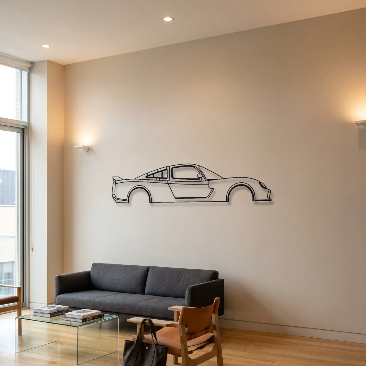 Ultima RS metal wall art room scene