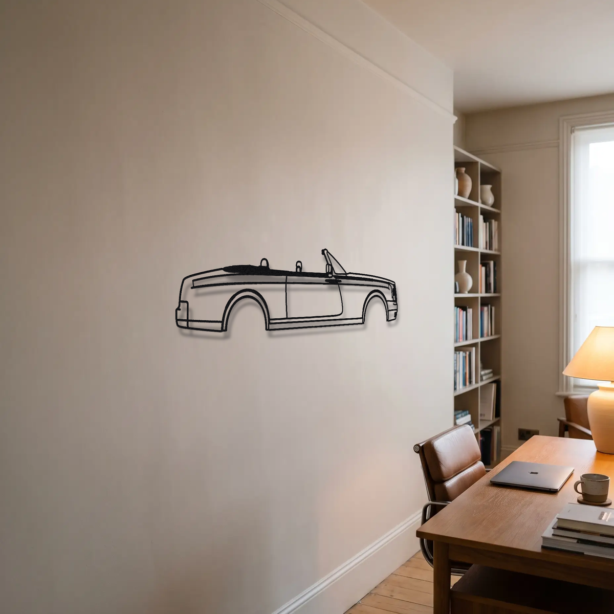 2008-16 Rolls-Royce Phantom Coupe / Drophead RR3/RR4 metal wall art room scene