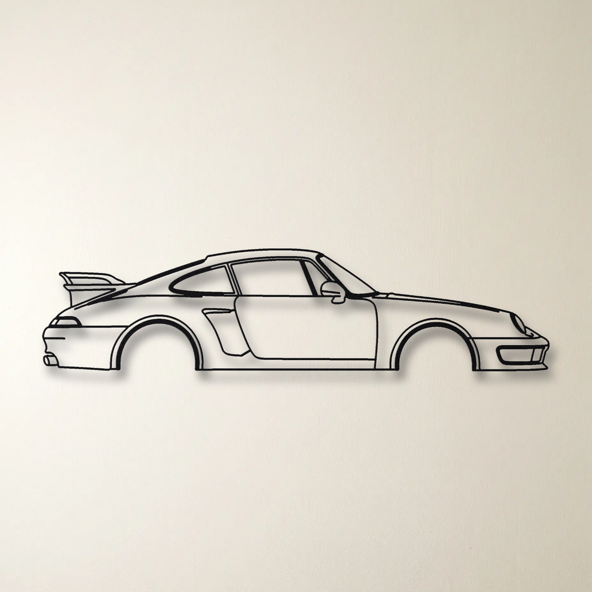 RUF CTR2 993 floating mount drop-shadow detail