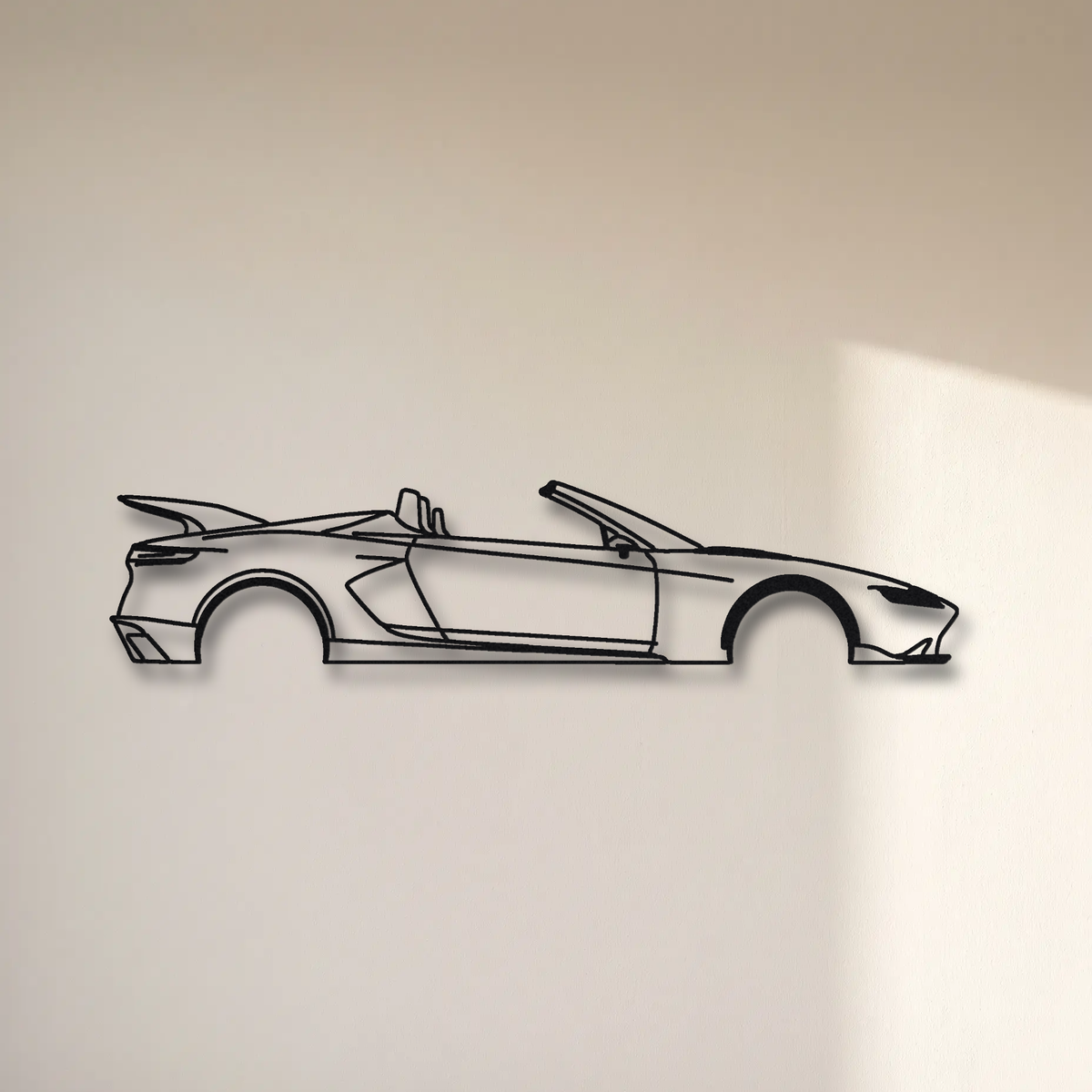 2026- Tesla Roadster Gen 2 floating mount drop-shadow detail