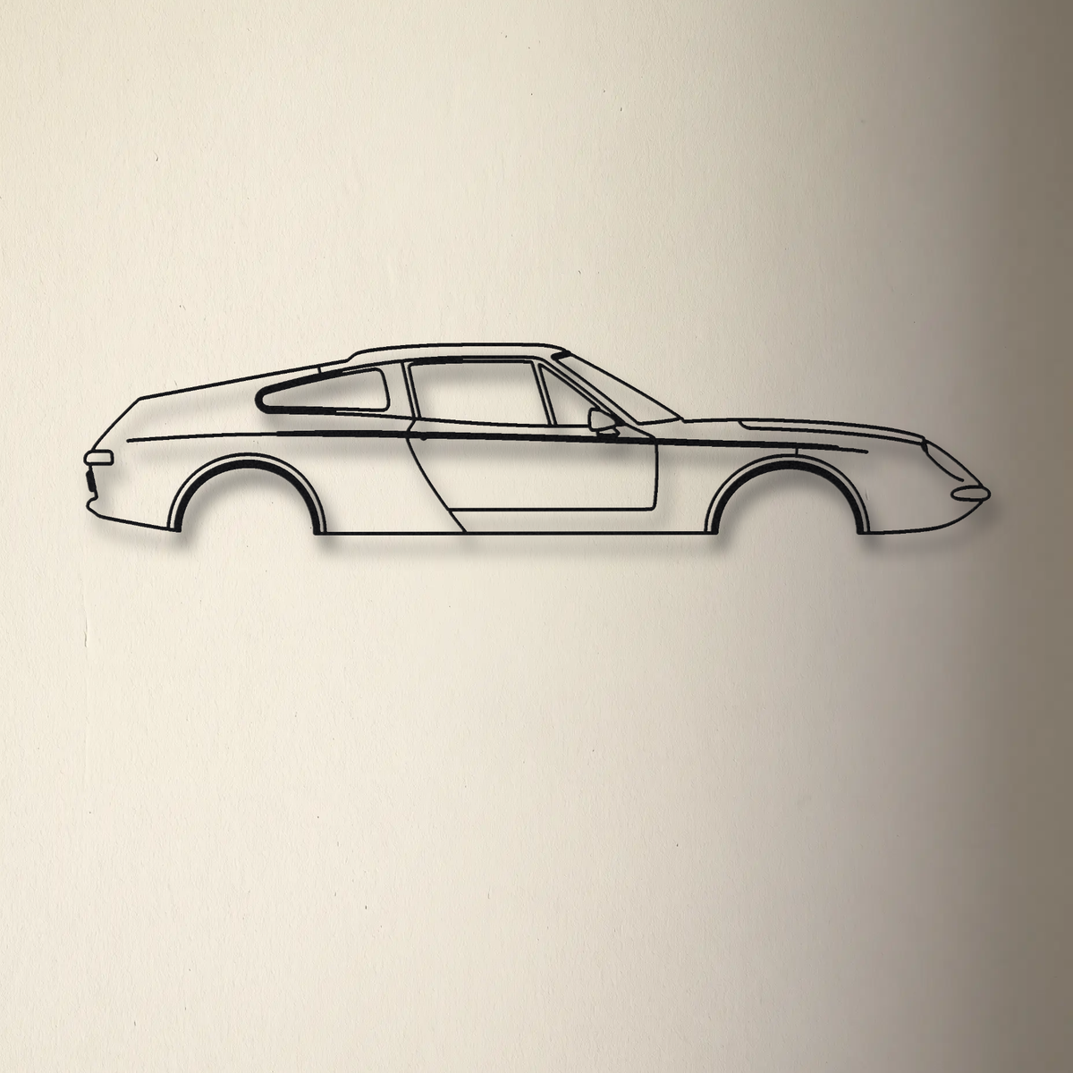 Lotus Europa S floating mount drop-shadow detail