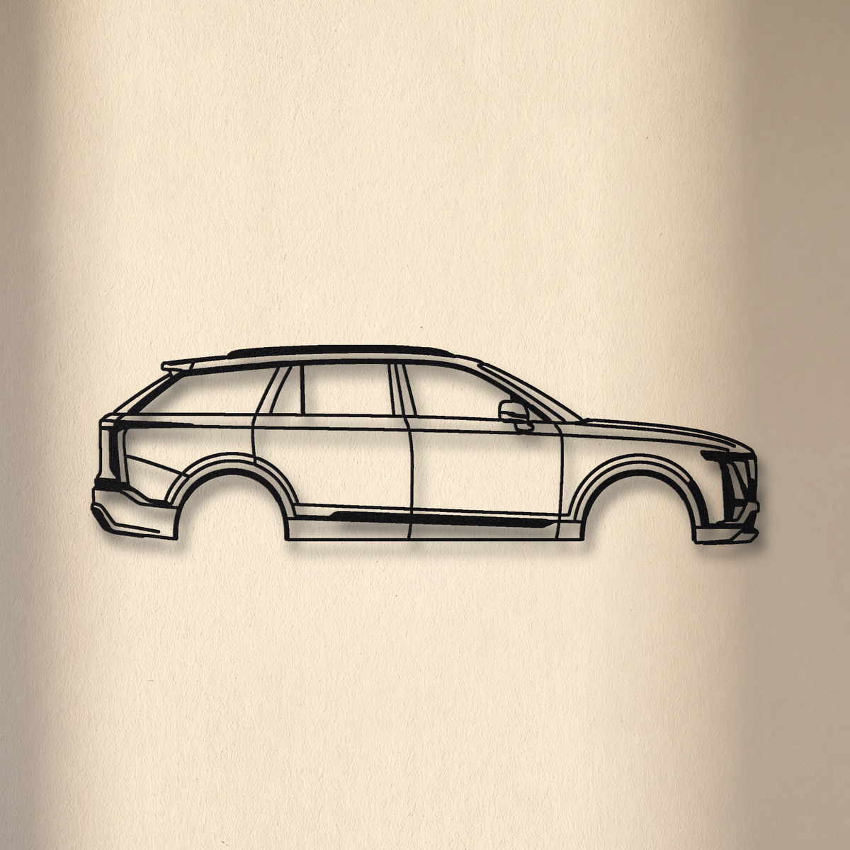 2026- Cadillac Lyriq-V floating mount drop-shadow detail