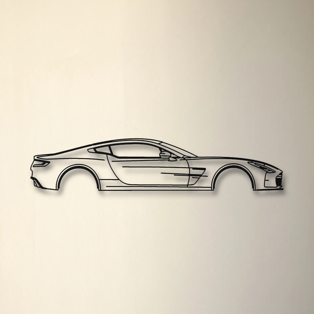 Aston Martin One-77 floating mount drop-shadow detail