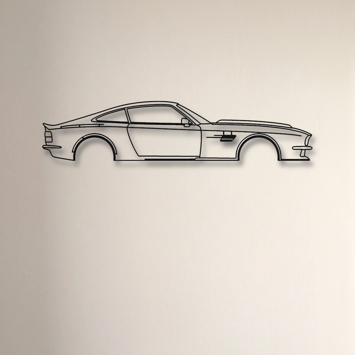 Aston Martin Victor floating mount drop-shadow detail