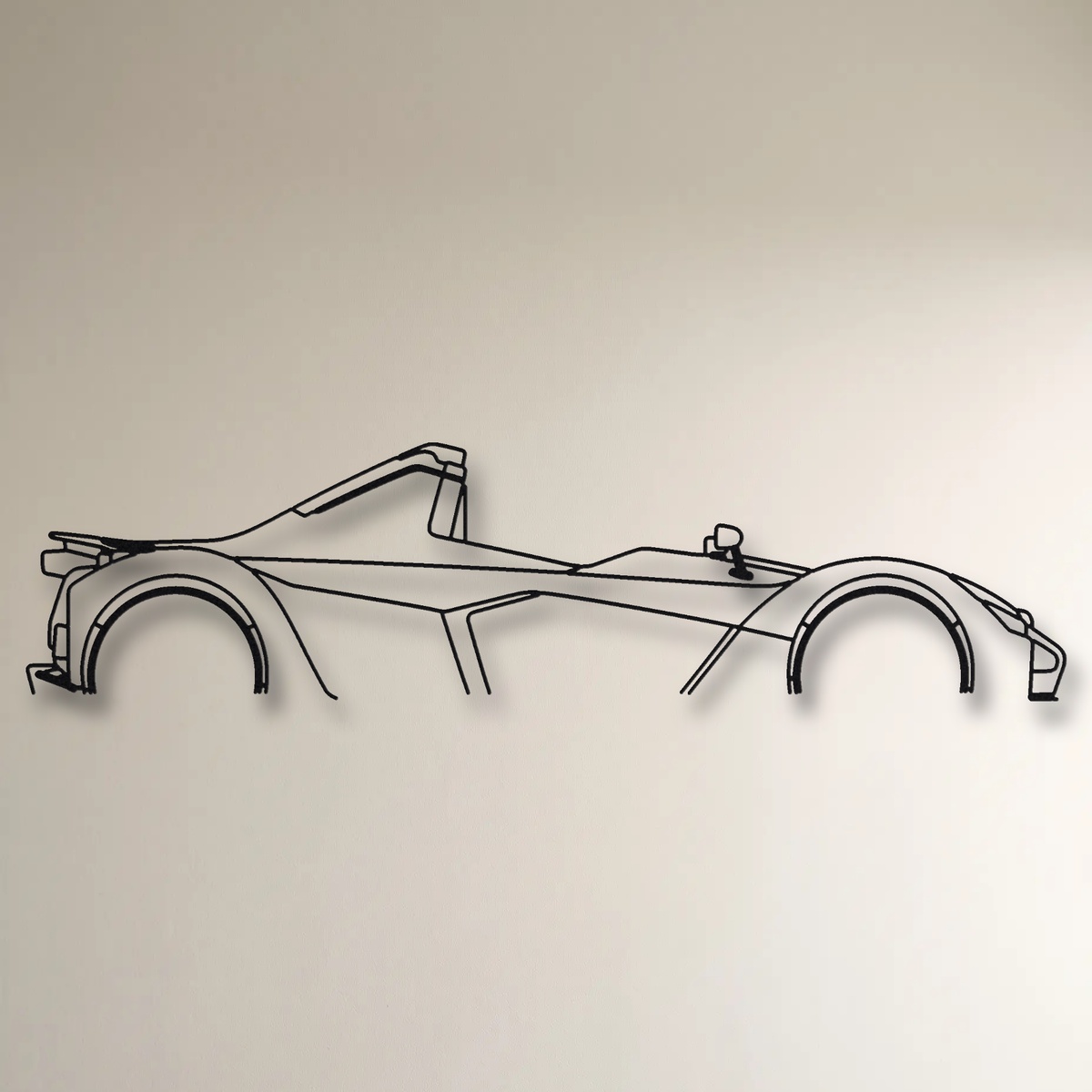 BAC Mono Gen 1 floating mount drop-shadow detail