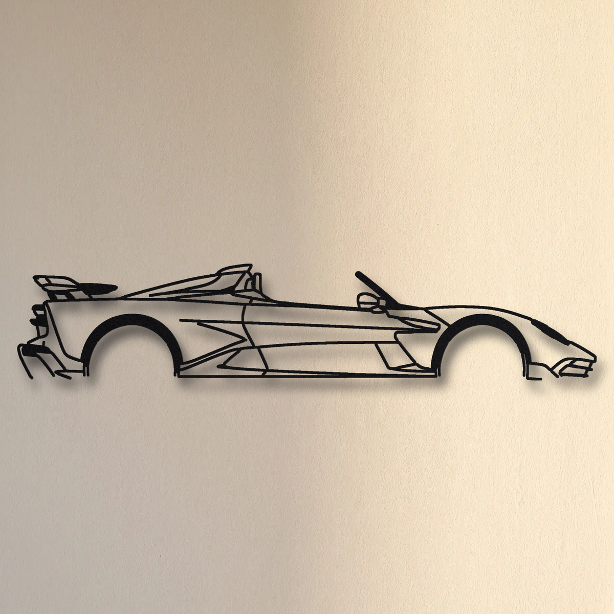 2025- Aston Martin Valhalla Spider floating mount drop-shadow detail