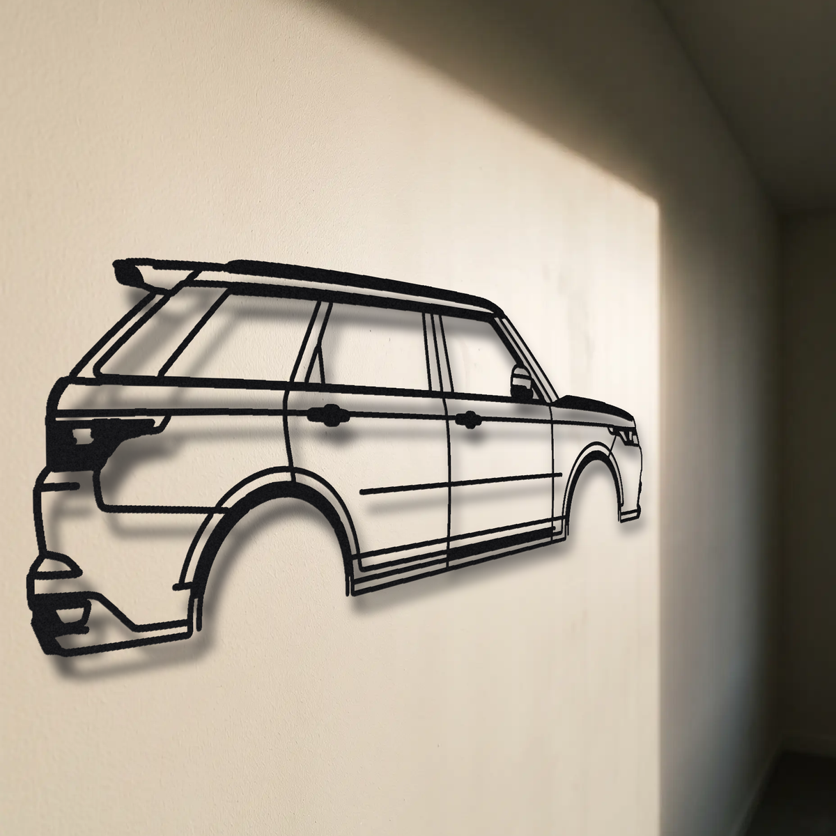 2015-22 Land Rover Range Rover Sport SVR L494 floating mount drop-shadow detail