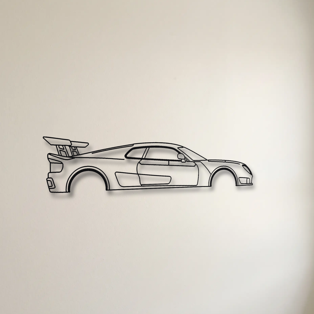 Noble M400 floating mount drop-shadow detail