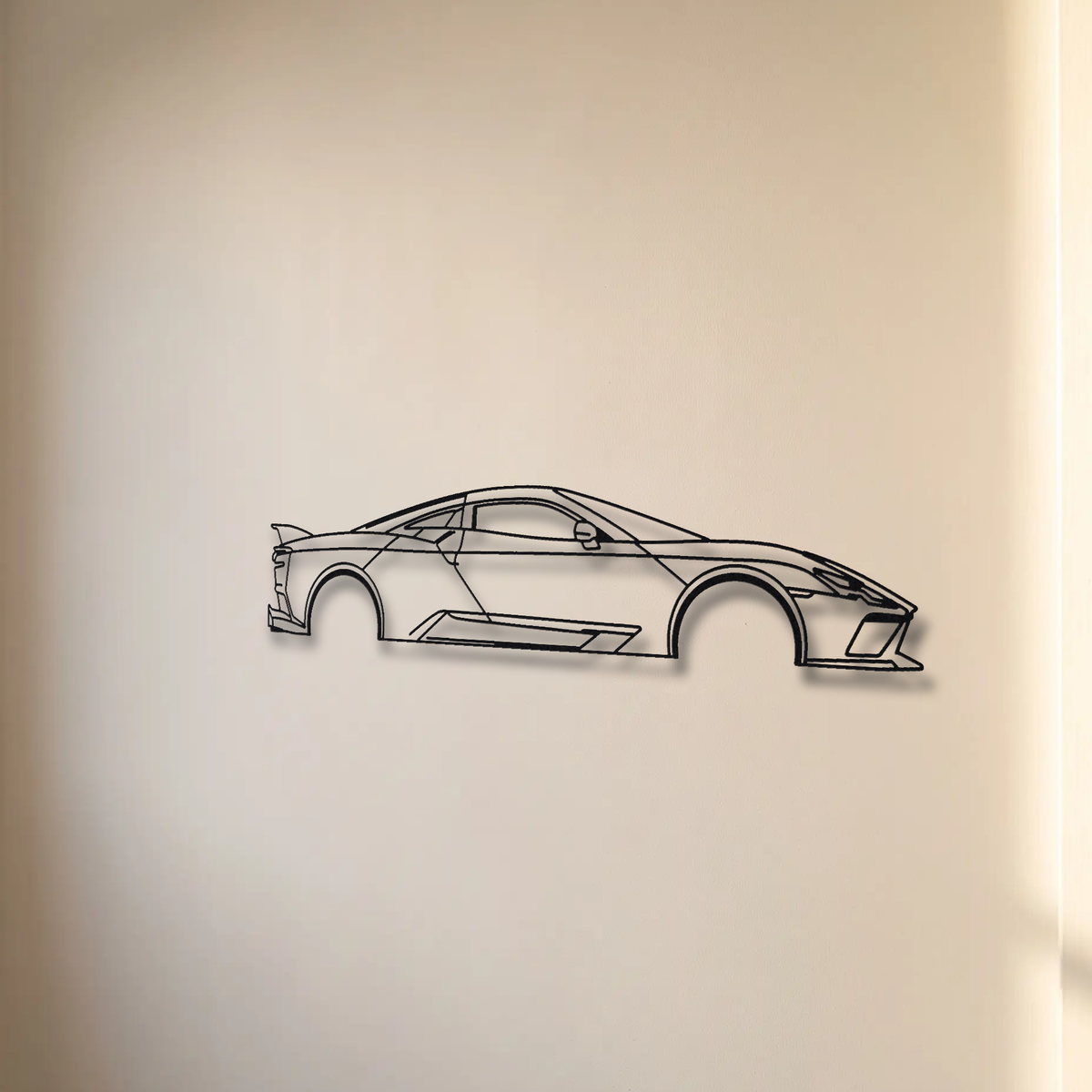 SSC Tuatara Aggressor floating mount drop-shadow detail