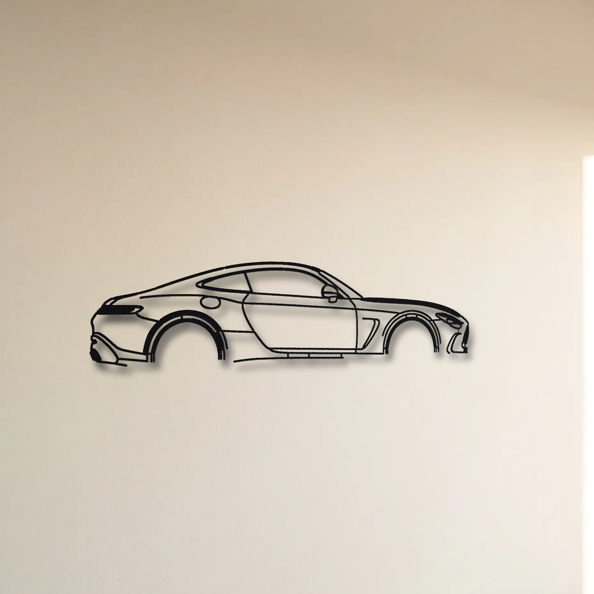 2025- Mercedes-AMG GT 63 Pro C192 floating mount drop-shadow detail