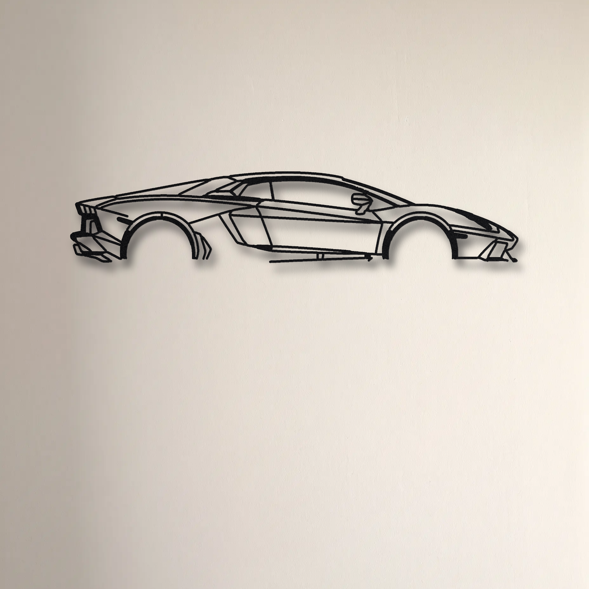 2013 Lamborghini Aventador LP720-4 50 Anniversario LP720-4 floating mount drop-shadow detail